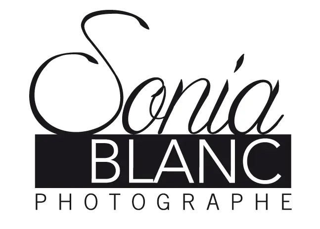 Logo de Sonia Blanc Photographe, partenaire de vins-mariages.net pour le reportage photo de mariage.