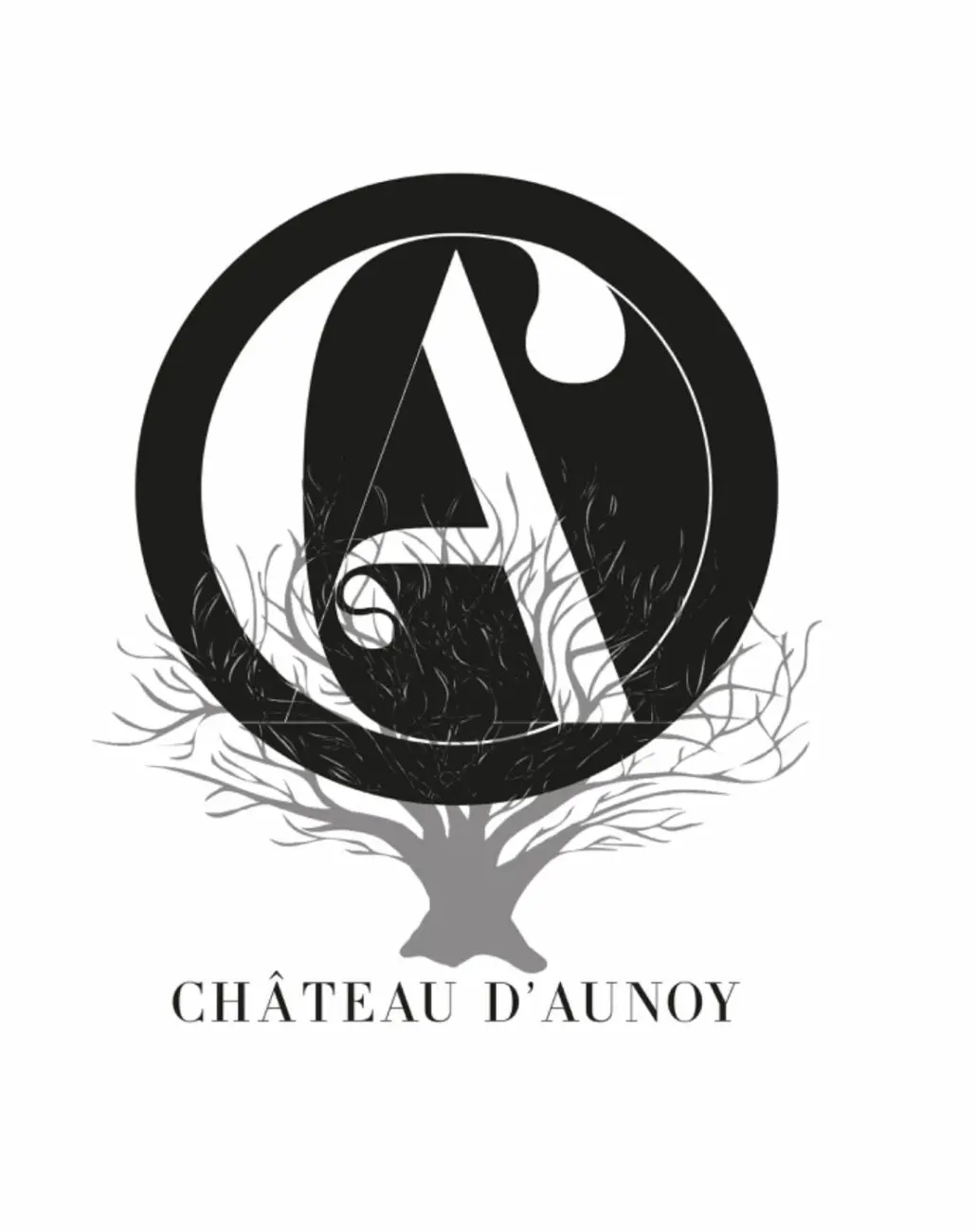 Logo du Château d'Aunoy, domaine et lieu de réception de mariage partenaire de vins-mariages.net.
