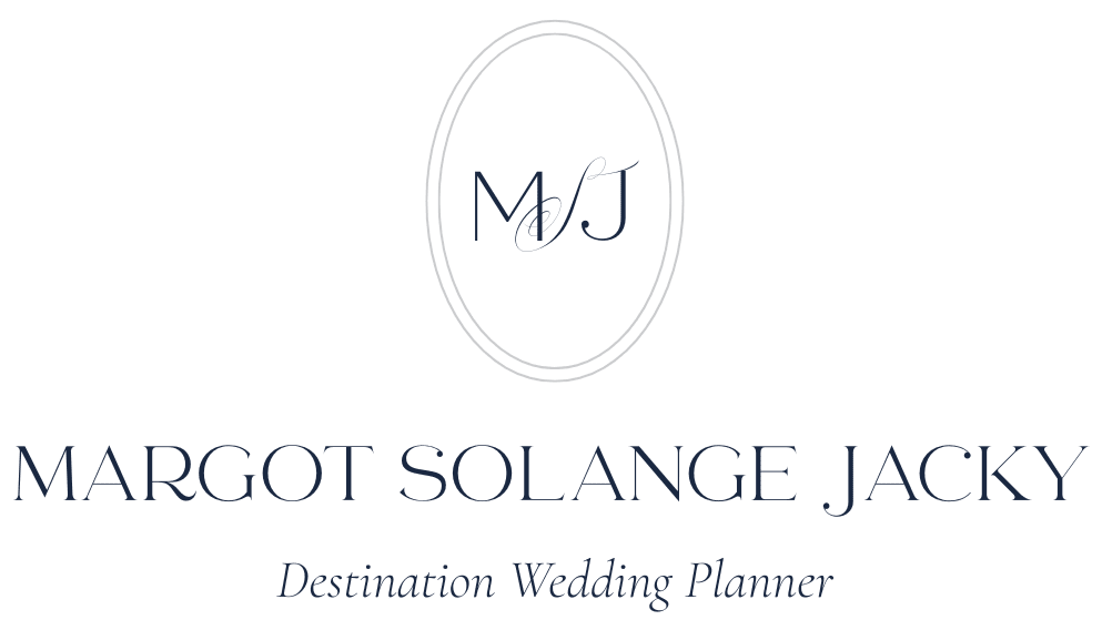 Logo de Margot Solange Jacky, Destination Wedding Planner et partenaire de vins-mariages.net pour l'organisation de mariages prestigieux.