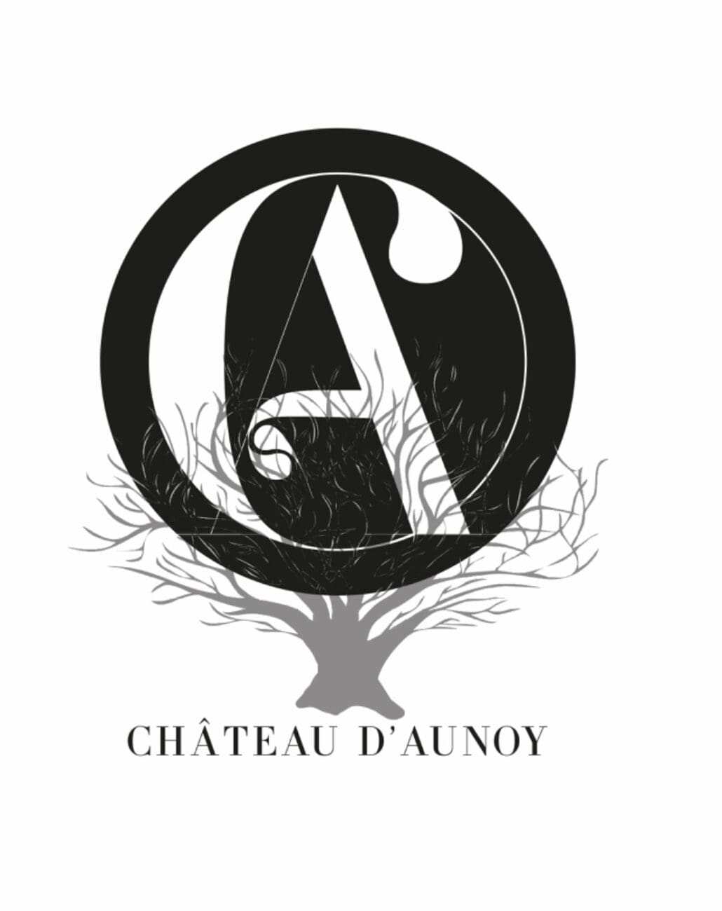 Logo du Château d'Aunoy, domaine et lieu de réception de mariage partenaire de vins-mariages.net.