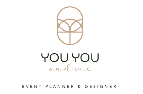 Logo officiel de You You and Me, wedding planner et event designer partenaire de vins-mariages.net.